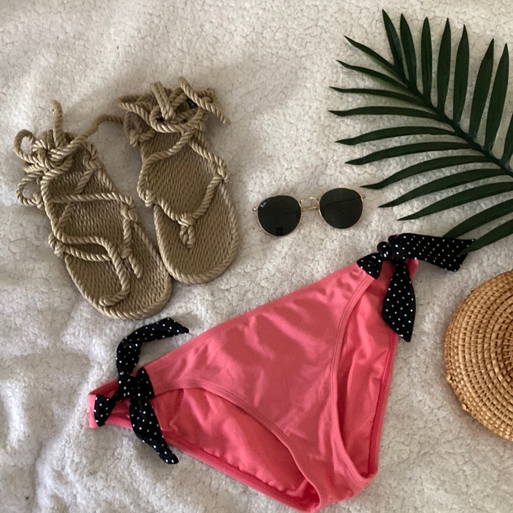 🌸🌺ROXY | Salmon Bikini Bottom | Large🌸🌺